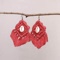 macrame earrings