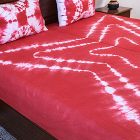 shibori double bed cover set