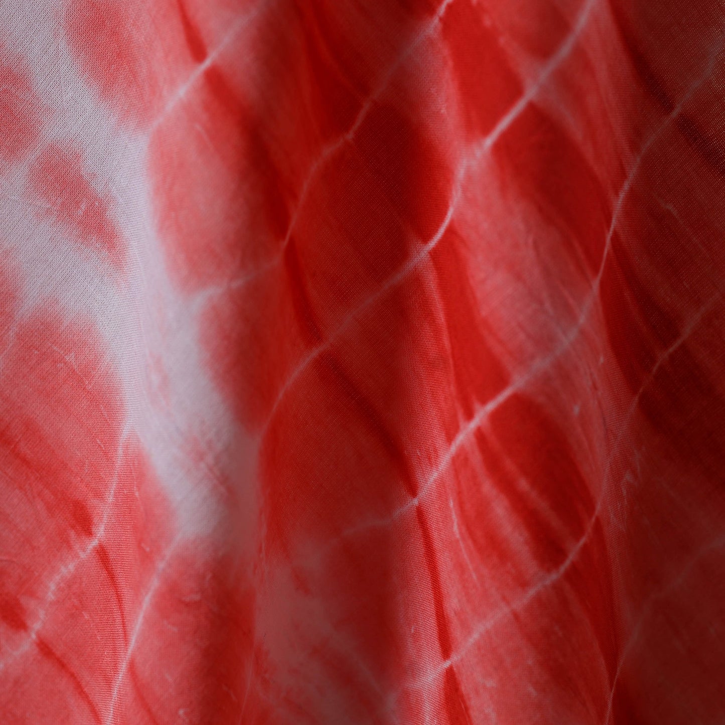 Black - tie-dye cotton shibori fabric 09 - handcrafted