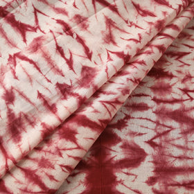  Red Tie-Dye Cotton Shibori Fabric 