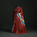 Tie-dye kota doria cotton leheriya saree 01 - handcrafted