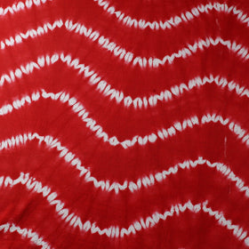  Red Tie & Dye Pure Cotton Shibori Fabric 