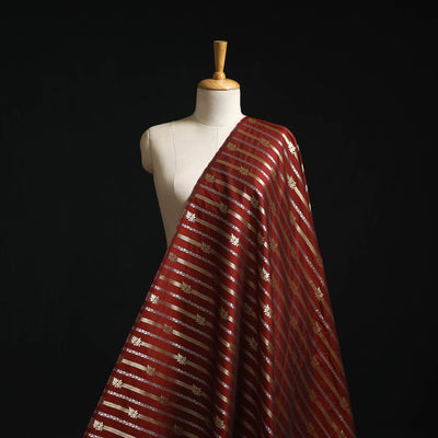 Tissue zari meena work viscose banarasi fabric 13