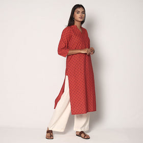 Buy Warli Printed Cotton Long Kurta Online l iTokri.com
