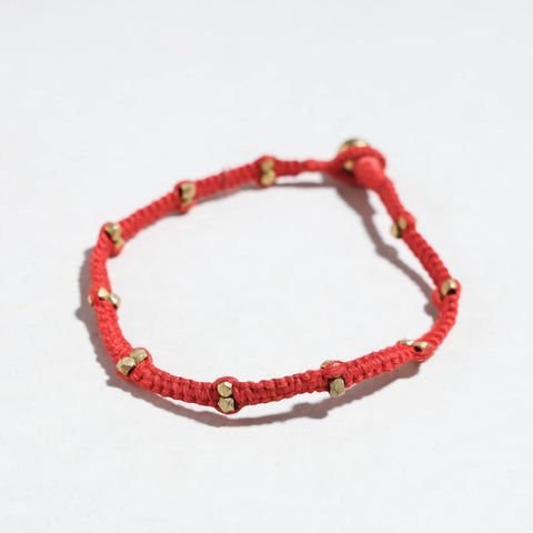  Tribal Odisha Dokra Threadwork Anklet 