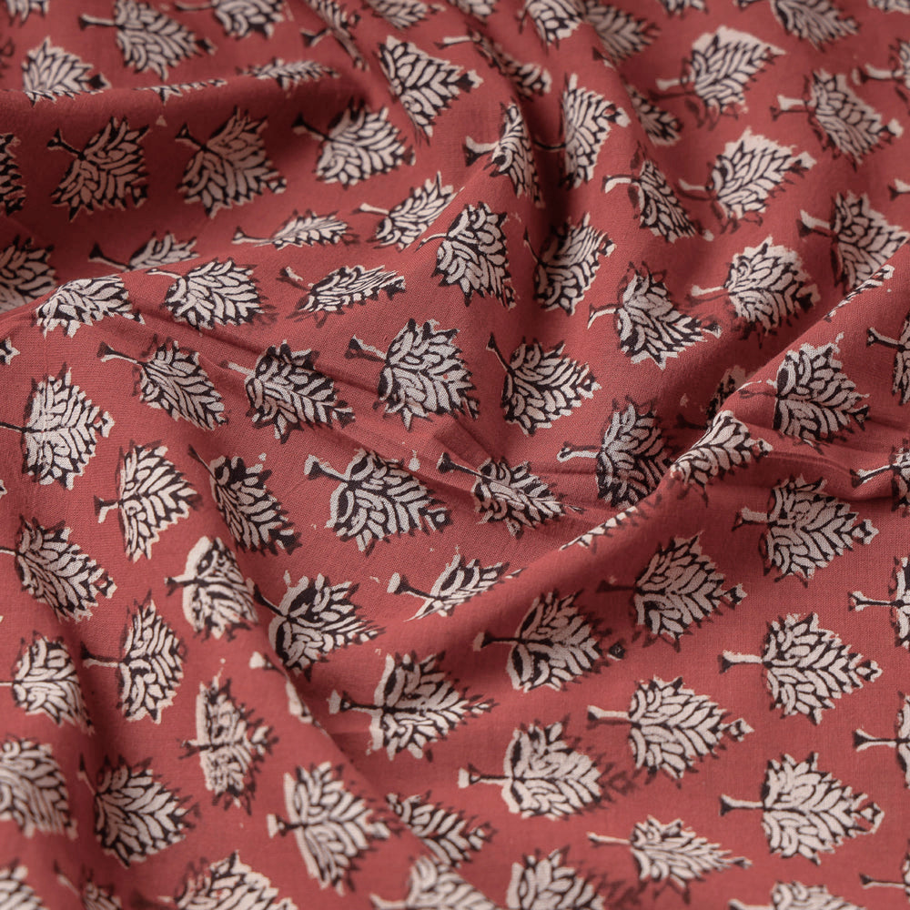 Traditional Bagru Dabu Print Fabric from Rajasthan