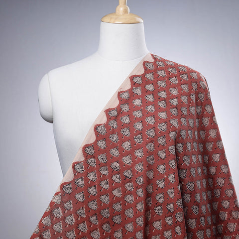 Traditional Bagru Dabu Print Fabric from Rajasthan