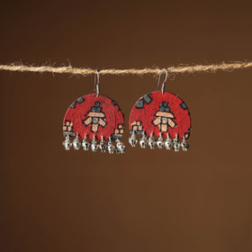 Varisha Ghungroo Work Fabart Earrings 