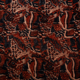 Velvet natural dyed fabric 06 - handcrafted