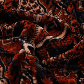 Velvet natural dyed fabric 06 - handcrafted