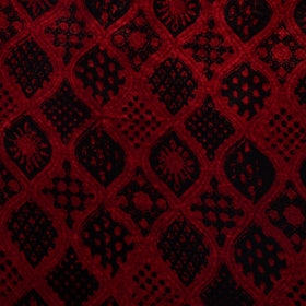 Velvet natural dyed fabric 10 - handcrafted