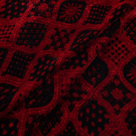 Velvet natural dyed fabric 10 - handcrafted