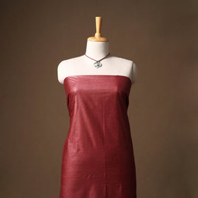 Vidarbha tussar x muga silk handloom plain 2pc unstitched