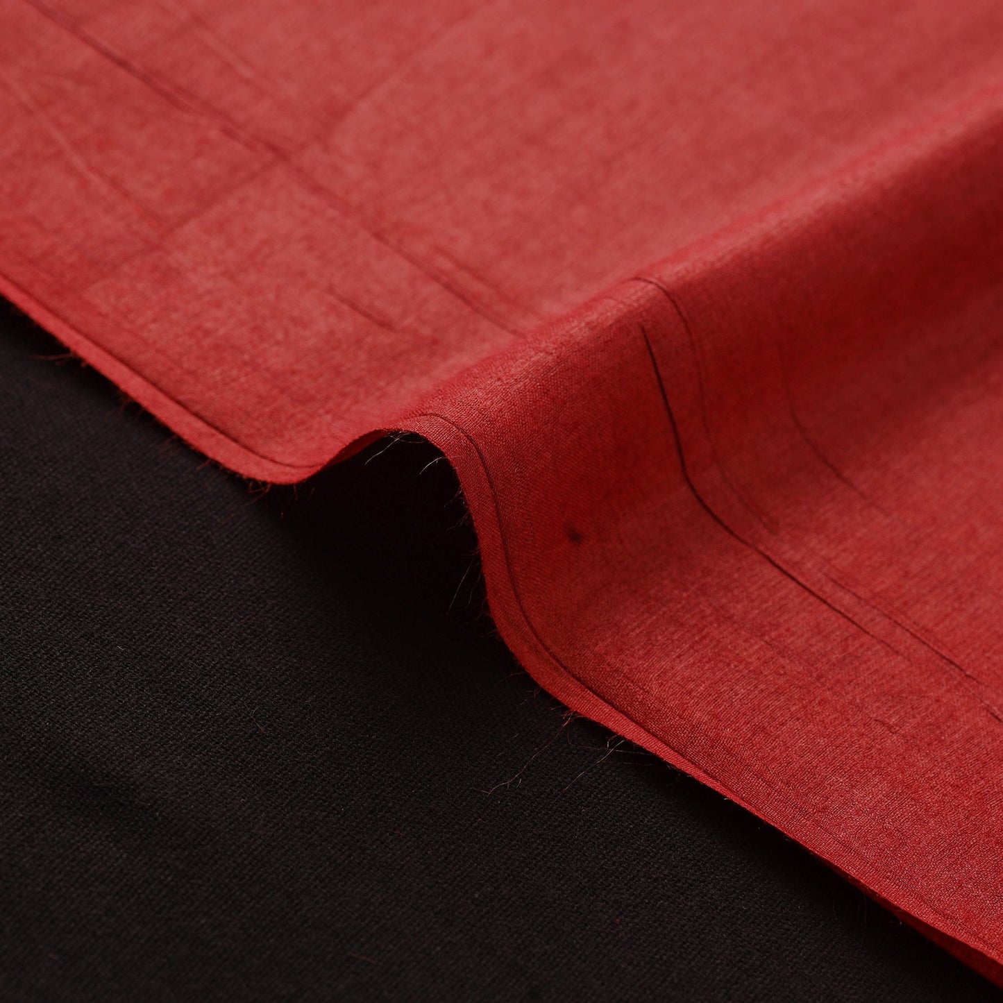 Vidarbha tussar x muga silk handloom plain fabric 09