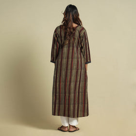  Jahota Block Printed Kantha Patchwork Cotton Kurta Online at iTokri.com