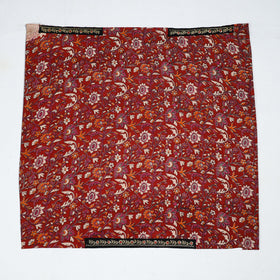 Red - zardozi hand embroidered kalamkari cotton blouse