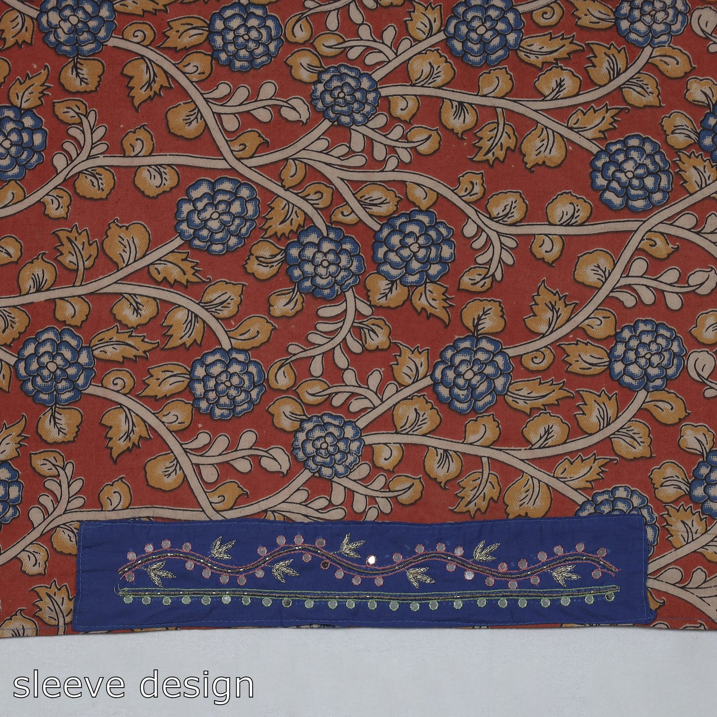 kalamkari blouse piece