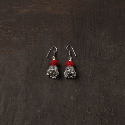Zoya german silver jhumki earrings - handcrafted