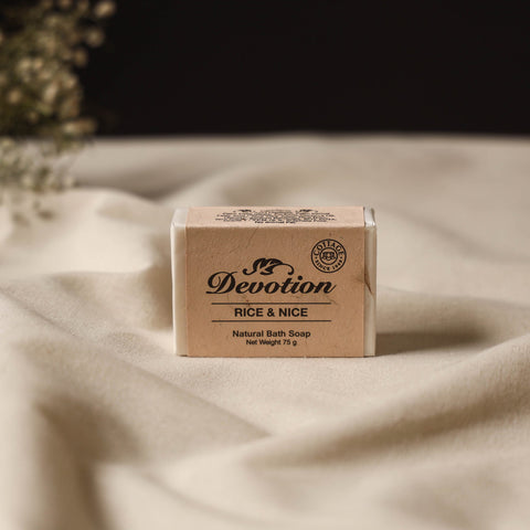 Rice & nice - sri aurobindo ashram devotion soap (75gm) 09