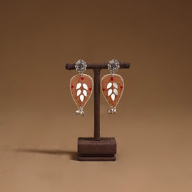 Riya mirror & ghungroo work gs fabart handmade earrings