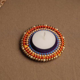 Round - handmade bangle tea light holder (set of 2)