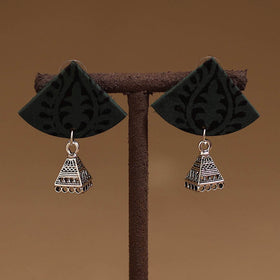 Ruhi gs fabart handmade earrings - handcrafted