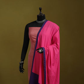 Running stitch with patchwork cotton dupatta 02