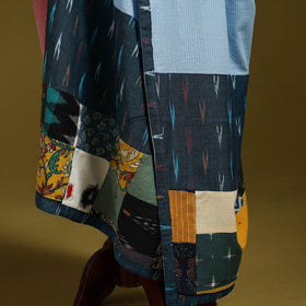 Running stitch with patchwork cotton dupatta 21