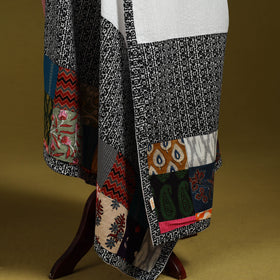 Running stitch with patchwork cotton dupatta 22