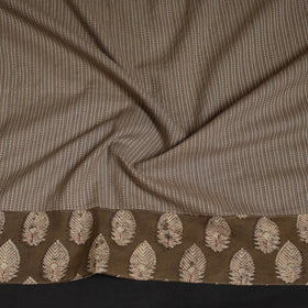 Running stitch plain cotton blouse piece 34 - handcrafted