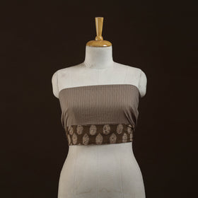 Running stitch plain cotton blouse piece 34 - handcrafted