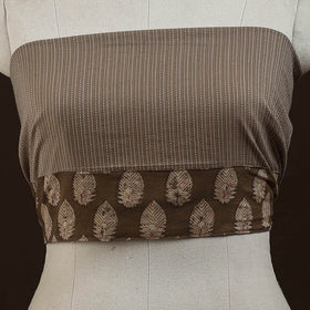 Running stitch plain cotton blouse piece 34 - handcrafted