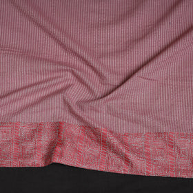 Running stitch plain cotton blouse piece 37 - handcrafted