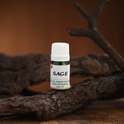 Sage - natural essential unisex perfume oil 5ml 09