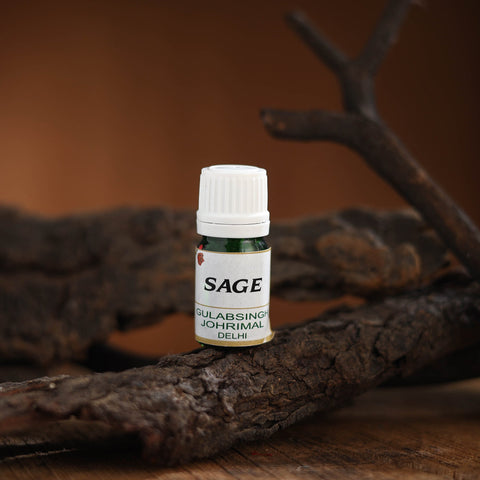 Sage - natural essential unisex perfume oil 5ml 09