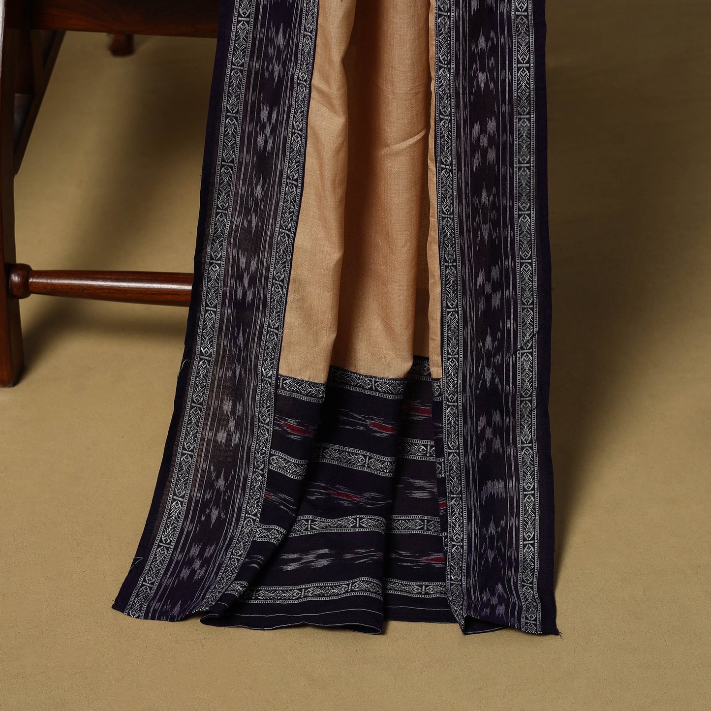 Sambalpuri ikat handloom cotton 3pc unstitched dress