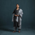 Sambalpuri ikat pure cotton suit set with dupatta for women