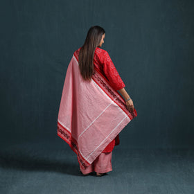 Sambalpuri ikat pure cotton suit set with dupatta for women