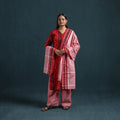 Sambalpuri ikat pure cotton suit set with dupatta for women
