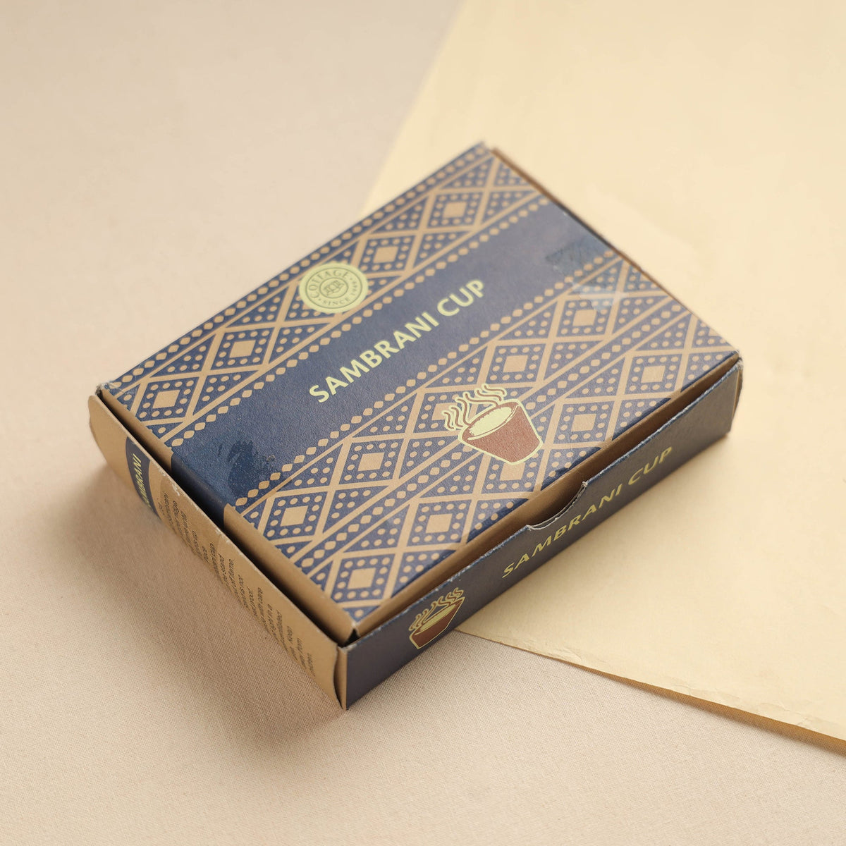 Sambrani Sri Aurobindo Ashram Natural Dhoop Cups