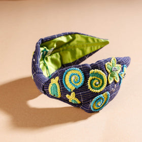 Buy Samoolam Handmade Crochet Mellow Yellow Hair Band Online at iTokri.com