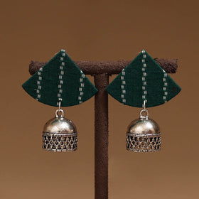 Sanaya gs fabart handmade earrings - handcrafted