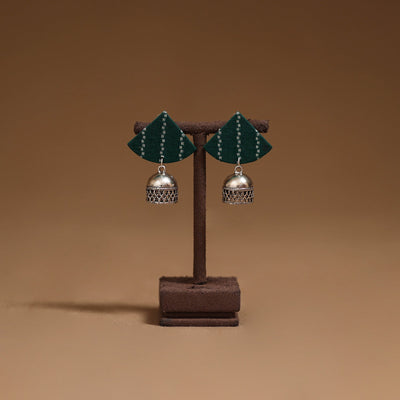 Sanaya gs fabart handmade earrings - handcrafted