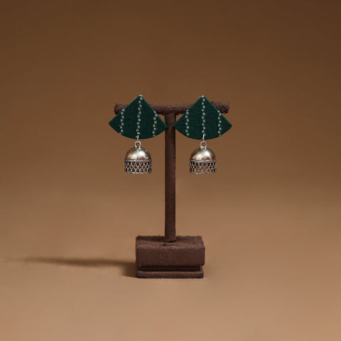 Sanaya gs fabart handmade earrings - handcrafted