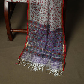 Sanganeri block print cotton 3pc unstitched dress material