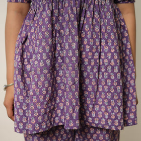  Sanganeri Block Printed Cotton Co-Ord Set 17 