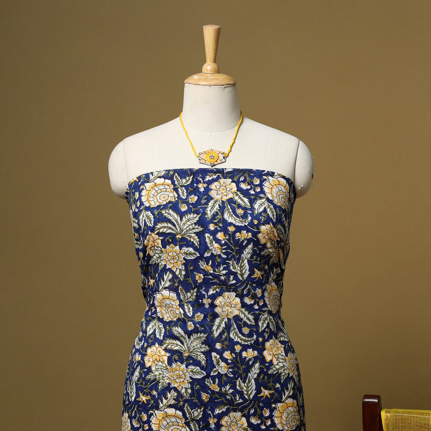 Sanganeri cotton 2pc unstitched dress material