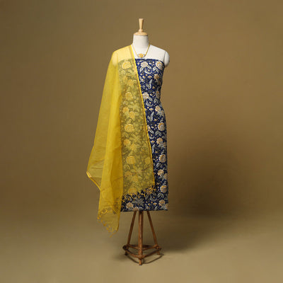 Sanganeri cotton 2pc unstitched dress material