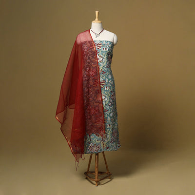 Sanganeri cotton 2pc unstitched dress material