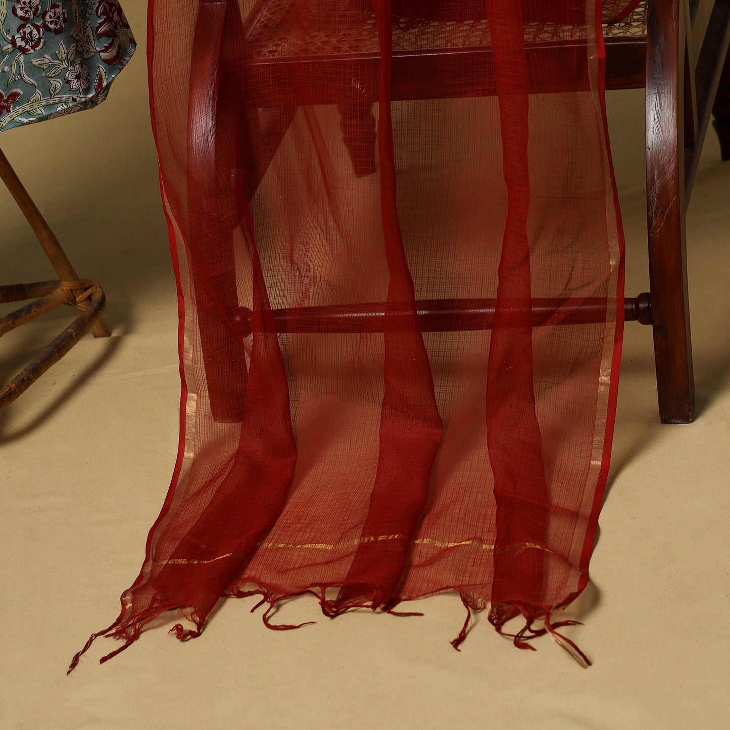 Sanganeri cotton 2pc unstitched dress material